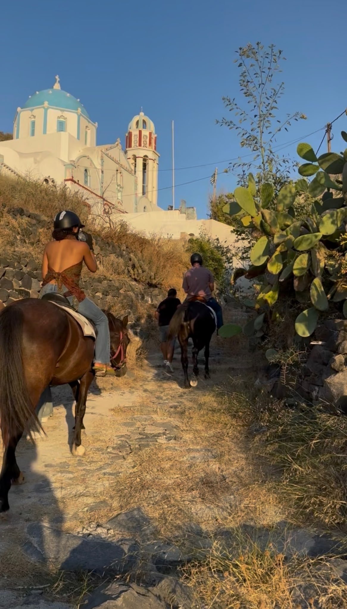 Horseback Riding in Therasia